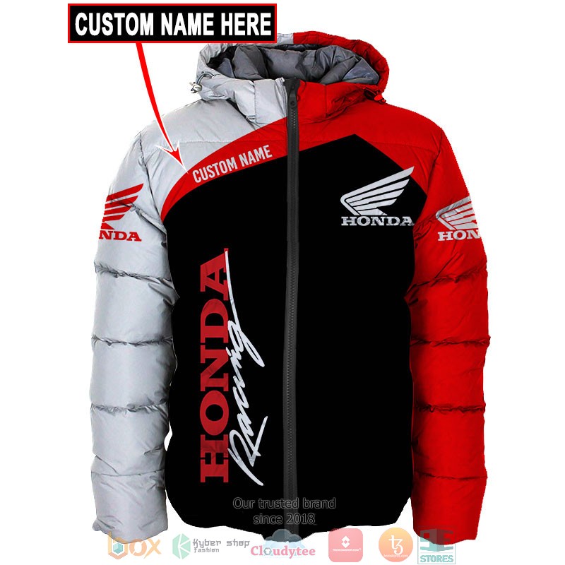 HOT Honda Motor Racing Custom name full printed shirt, hoodie 7