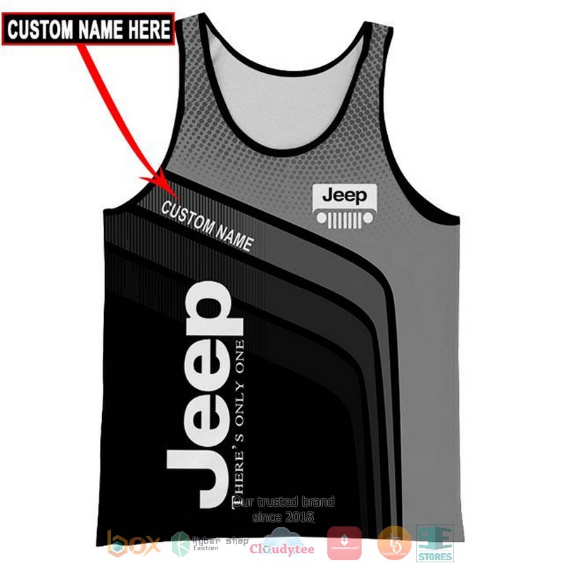 HOT Jeep There's Only one Black Custom name full printed shirt, hoodie 11