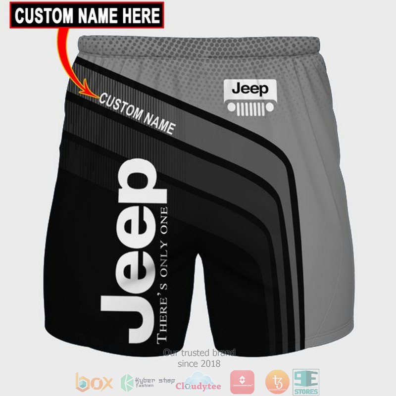HOT Jeep There's Only one Black Custom name full printed shirt, hoodie 12