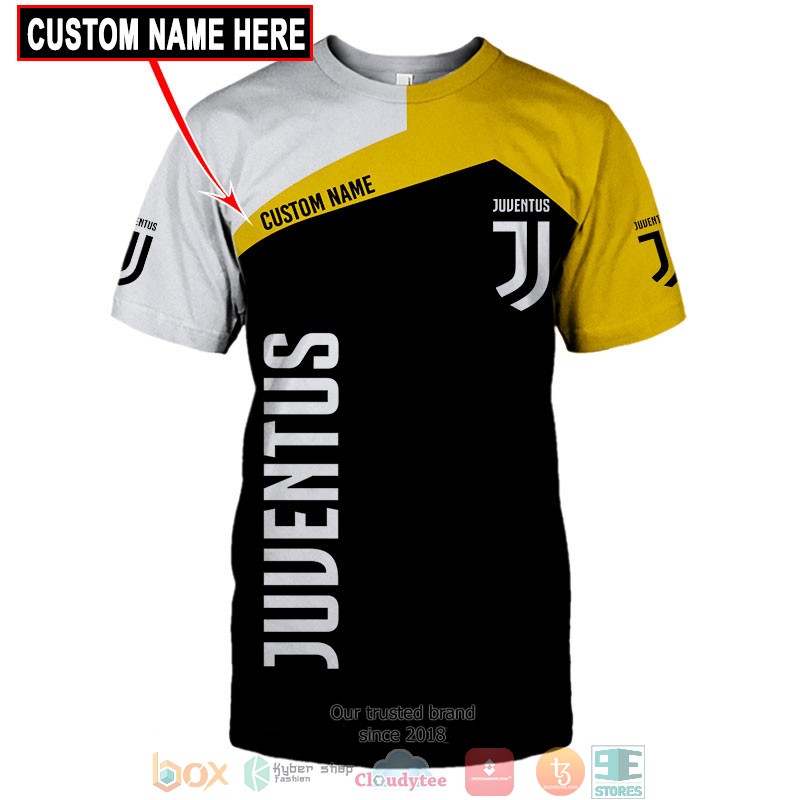 HOT Juventus Custom name full printed shirt, hoodie 33