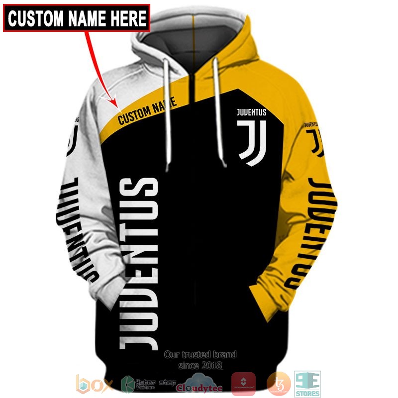 HOT Juventus Custom name full printed shirt, hoodie 38