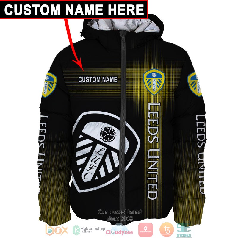 HOT Leeds United Custom name full printed shirt, hoodie 7