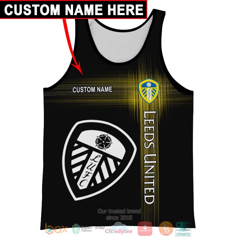 HOT Leeds United Custom name full printed shirt, hoodie 11