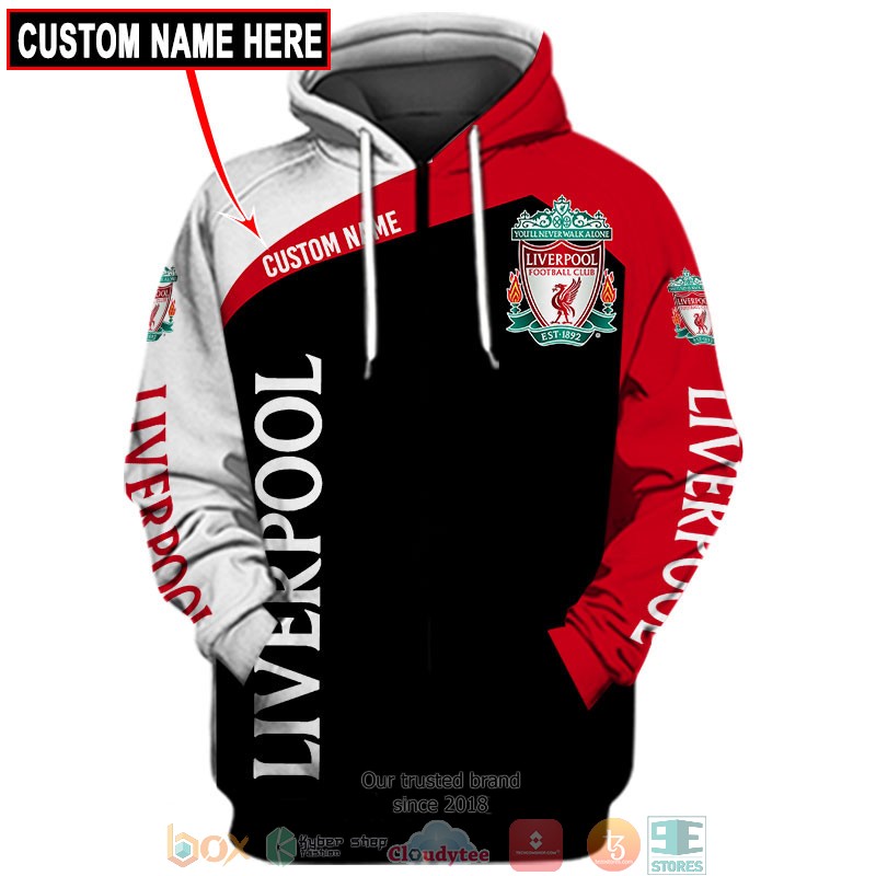 HOT Liverpool Custom name full printed shirt, hoodie 3