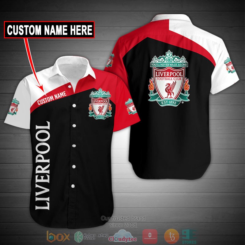 HOT Liverpool Custom name full printed shirt, hoodie 8