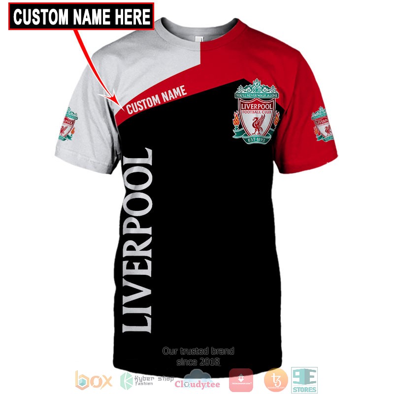HOT Liverpool Custom name full printed shirt, hoodie 10