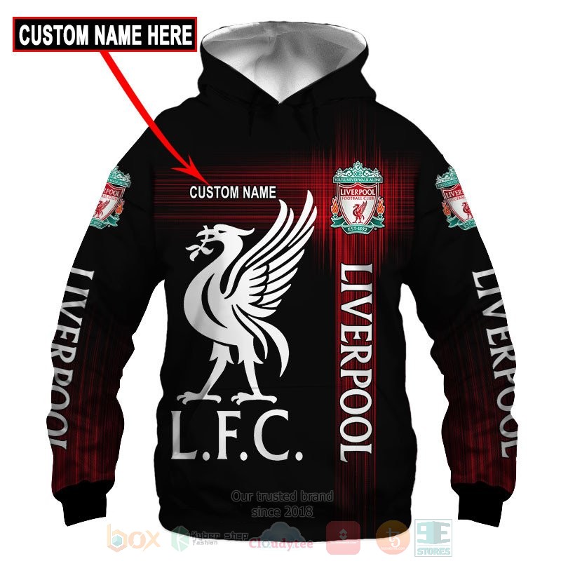 BEST Personalized Liverpool LFC black custom All Over Print 3D shirt, hoodie 49