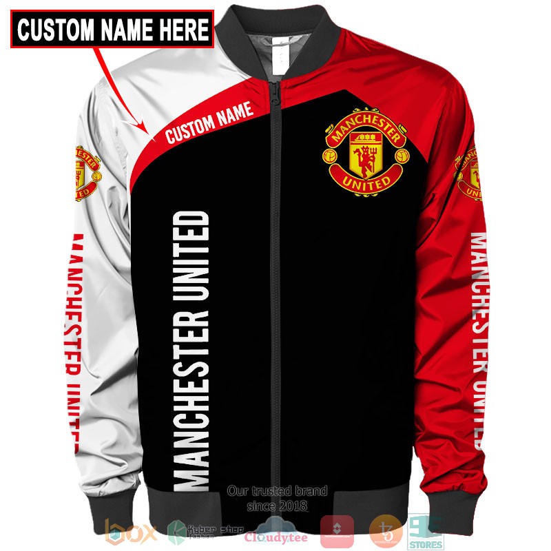 HOT Manchester United Custom name full printed shirt, hoodie 6