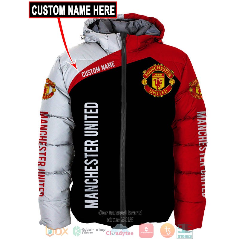 HOT Manchester United Custom name full printed shirt, hoodie 7