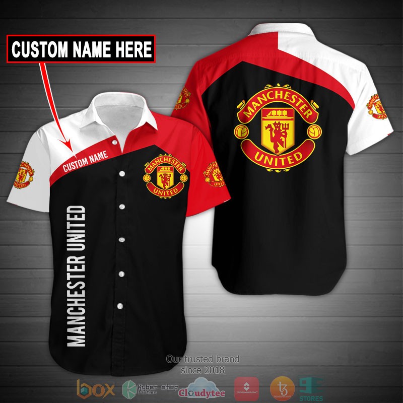 HOT Manchester United Custom name full printed shirt, hoodie 31