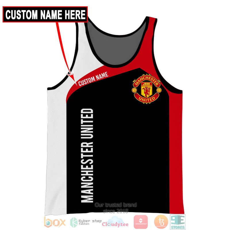 HOT Manchester United Custom name full printed shirt, hoodie 34