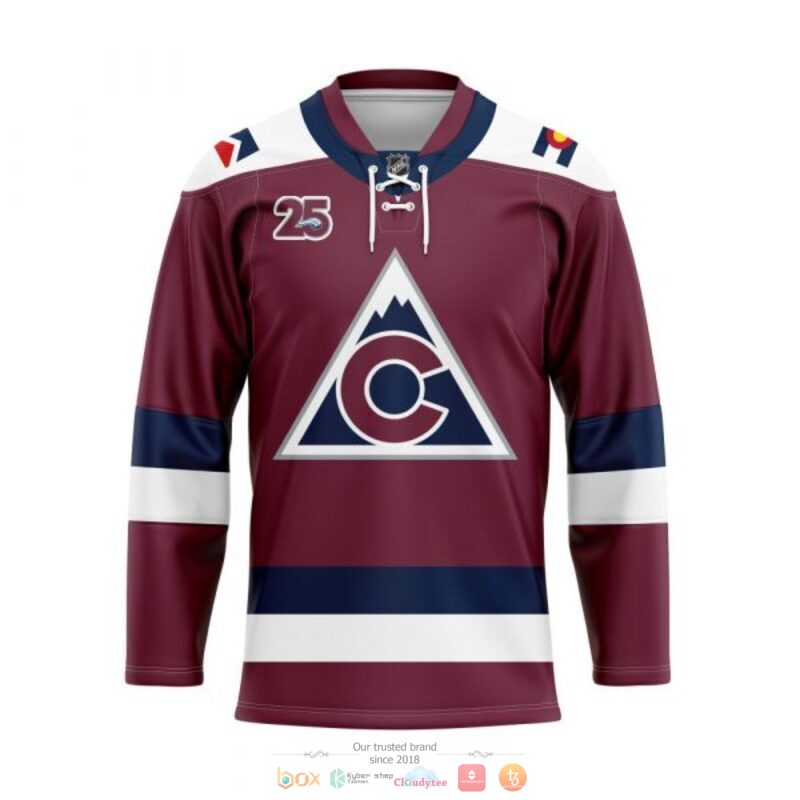 HOT NHL Colorado Avalanche Personalized Hockey Jersey 5