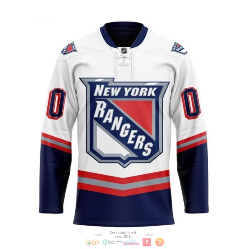 HOT NHL New York Rangers Personalized Hockey Jersey 4