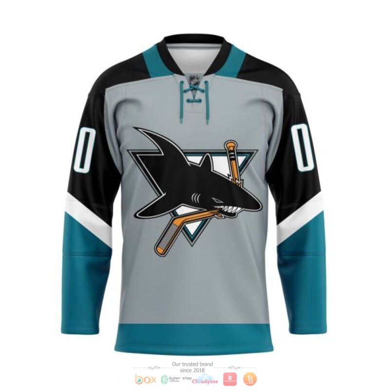 HOT NHL San Jose Sharks Personalized Hockey Jersey 5