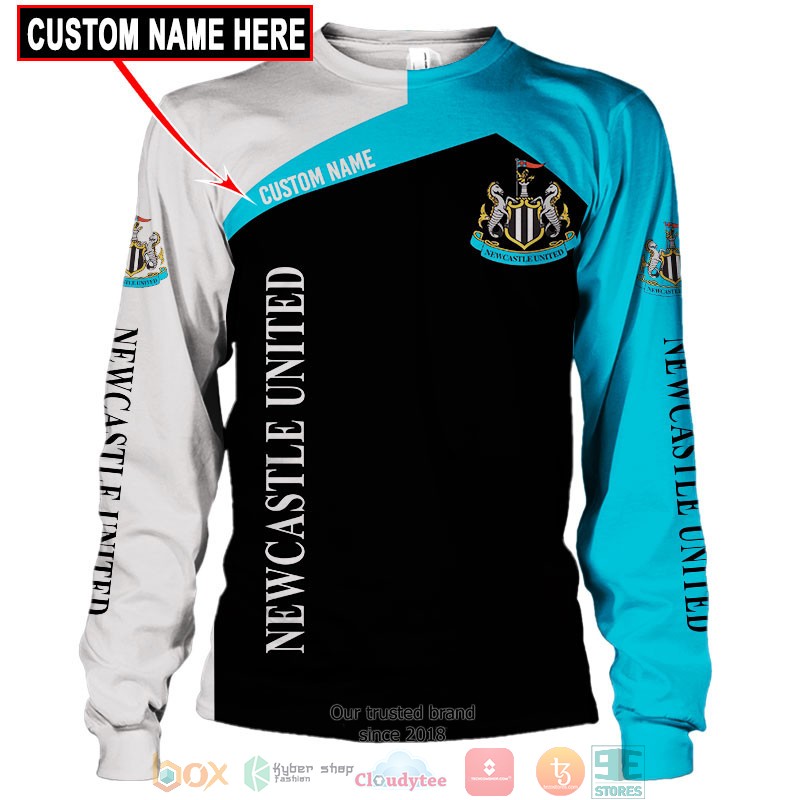 HOT Newcastle Custom name full printed shirt, hoodie 4