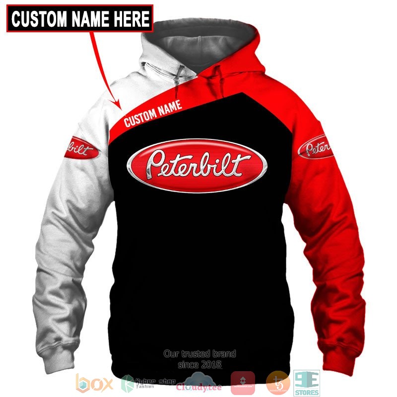 HOT Peterbilt Custom name full printed shirt, hoodie 14