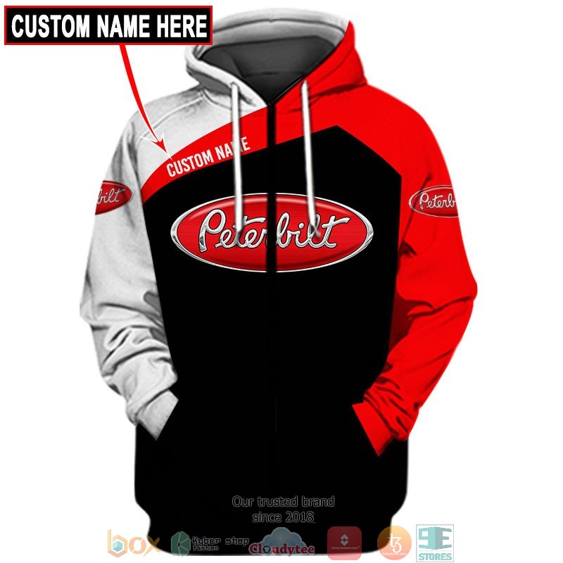HOT Peterbilt Custom name full printed shirt, hoodie 3