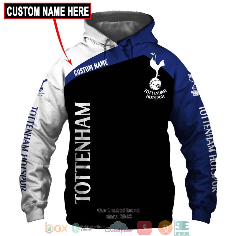 HOT Tottenham Custom name full printed shirt, hoodie 50