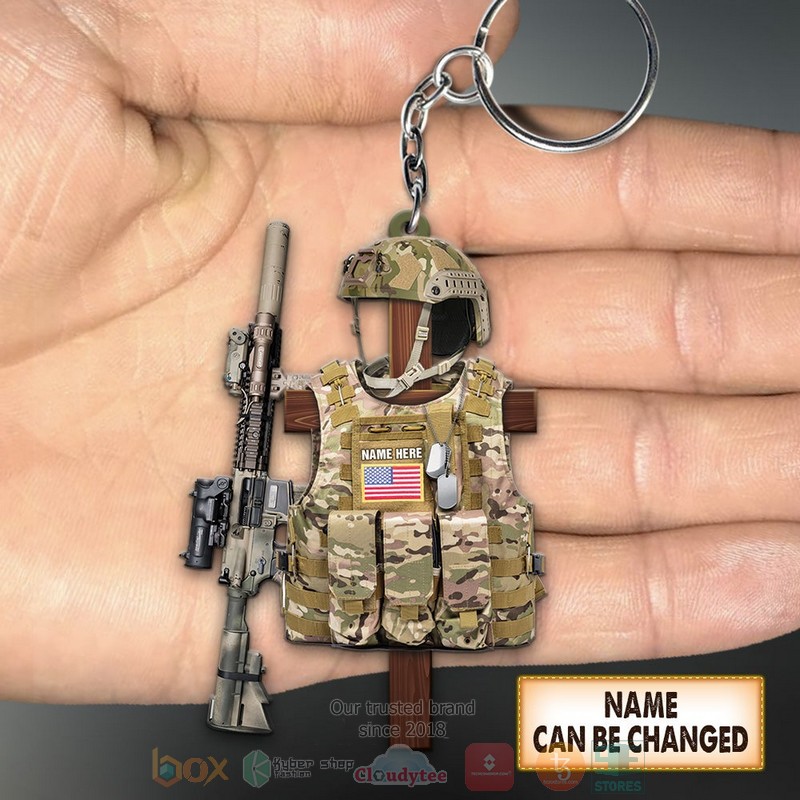 BEST United States Armed Forces custom Personalized ornament 5