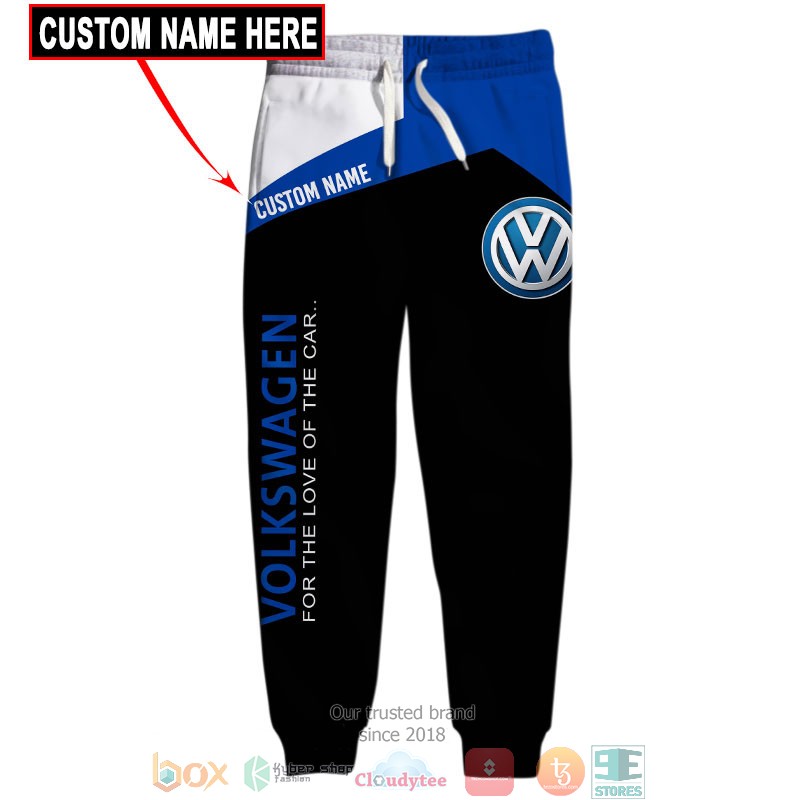 HOT Volkswagen For the love of the car Custom name full printed shirt, hoodie 5