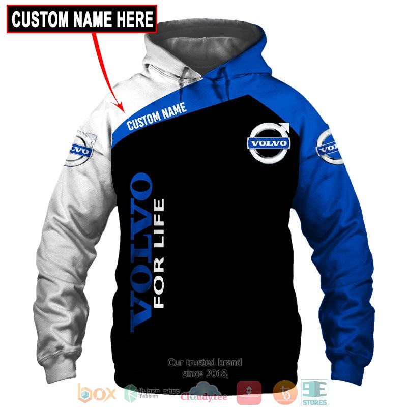 HOT Volvo For Life Custom name full printed shirt, hoodie 1