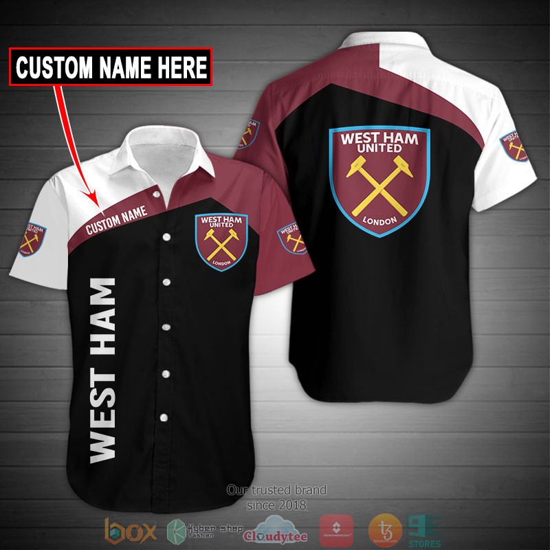 HOT West Ham Custom name full printed shirt, hoodie 8