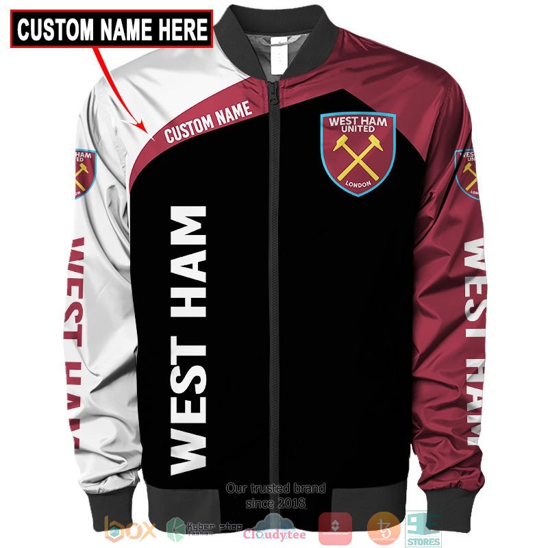 HOT West Ham Custom name full printed shirt, hoodie 18
