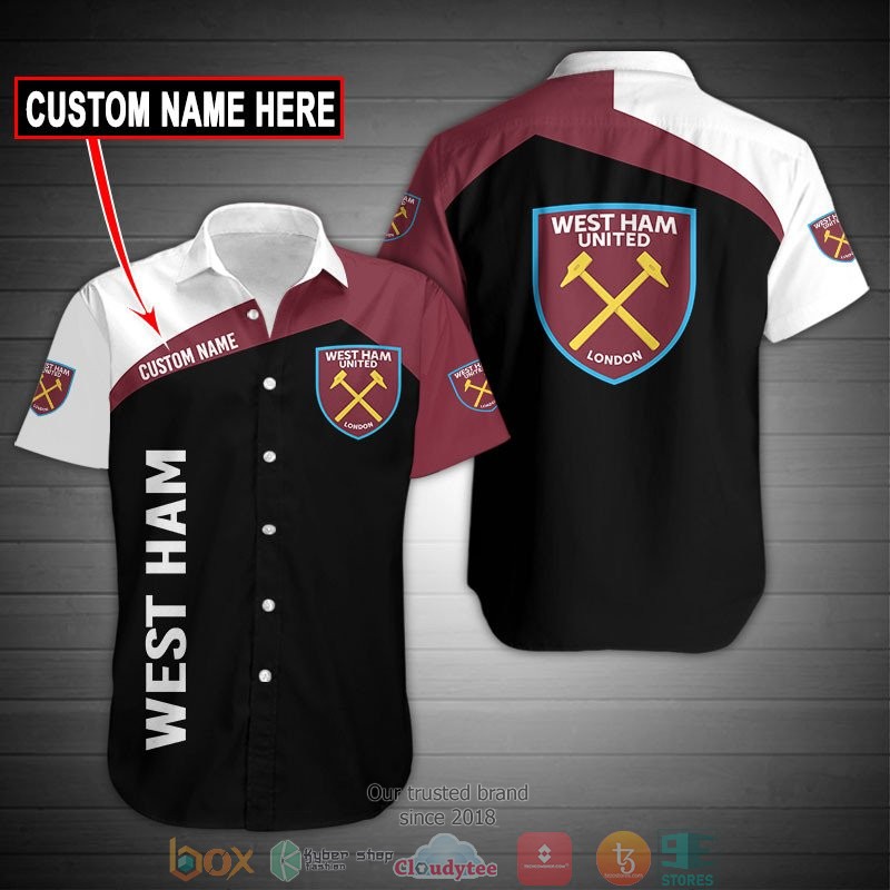 HOT West Ham Custom name full printed shirt, hoodie 43