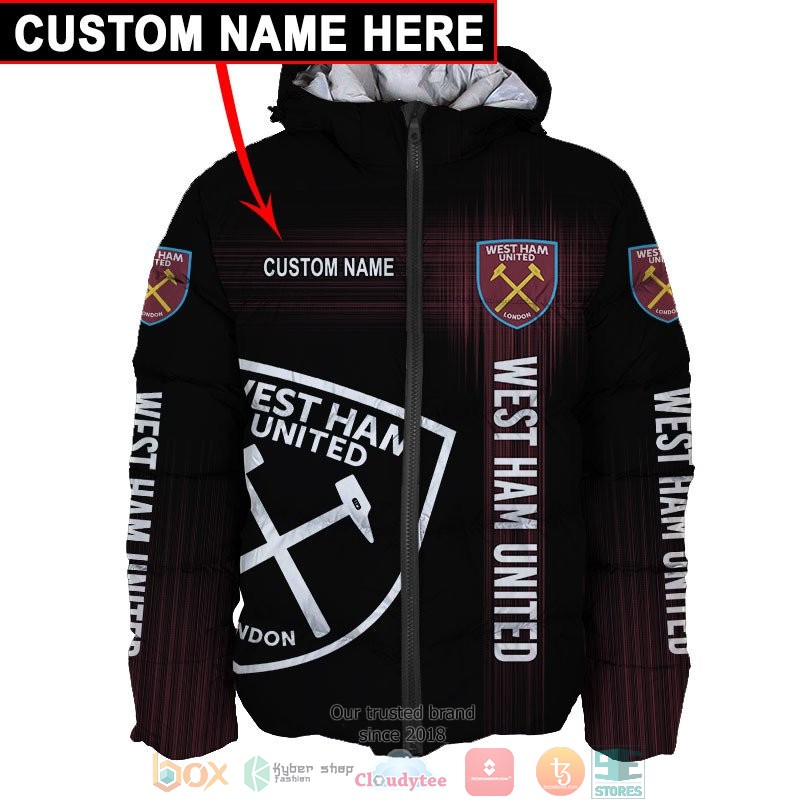 HOT West Ham Black Custom name full printed shirt, hoodie 19