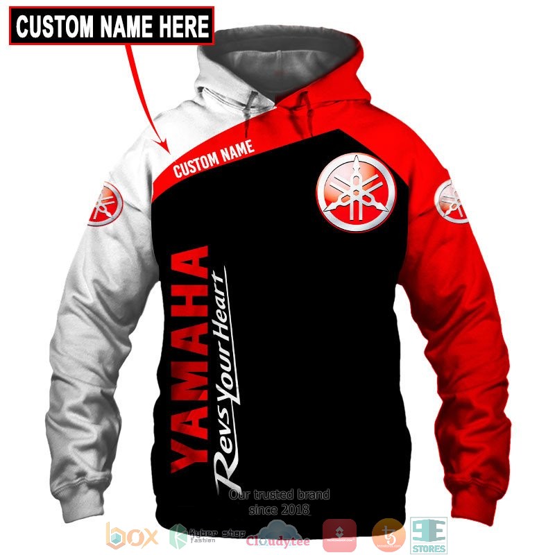 HOT Yamaha Revs Your heart Custom name full printed shirt, hoodie 52