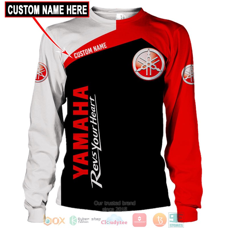 HOT Yamaha Revs Your heart Custom name full printed shirt, hoodie 27