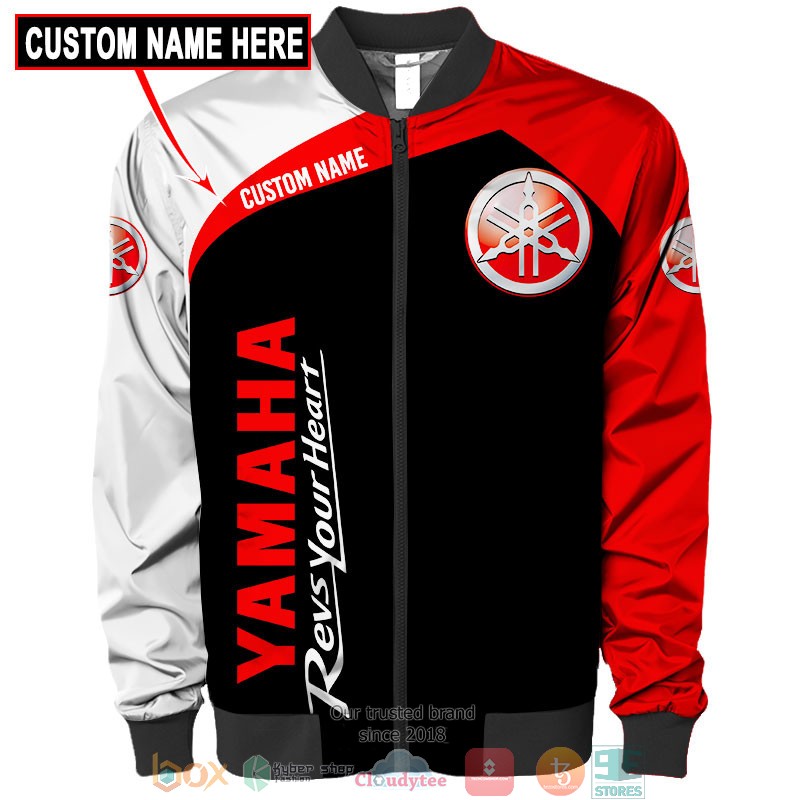 HOT Yamaha Revs Your heart Custom name full printed shirt, hoodie 6