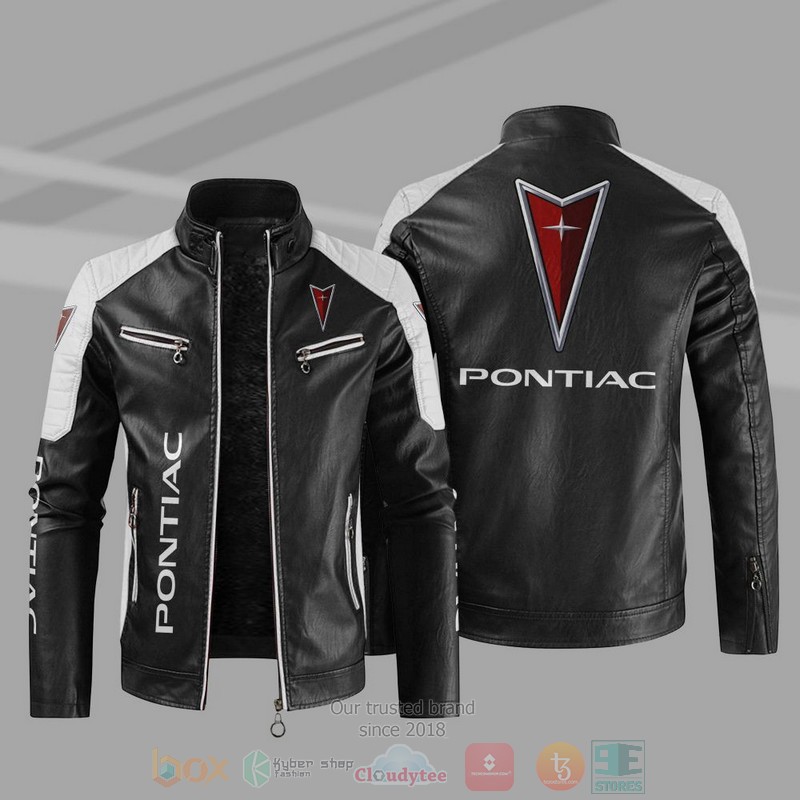 BEST Potiac Block PU Leather Jacket 10