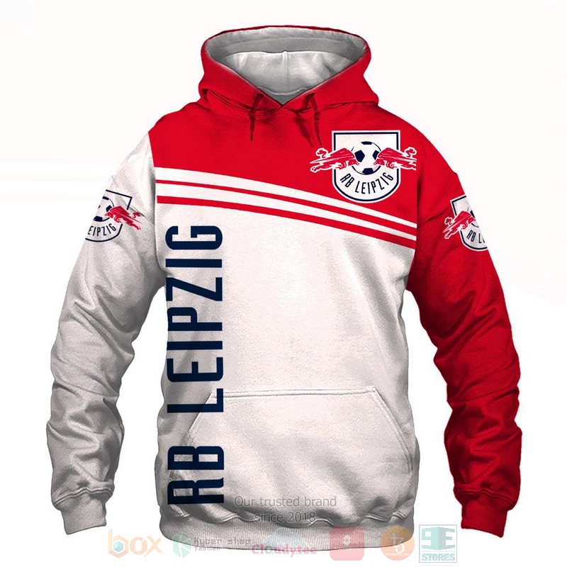 BEST RB Leipzig white red All Over Print 3D shirt, hoodie 64