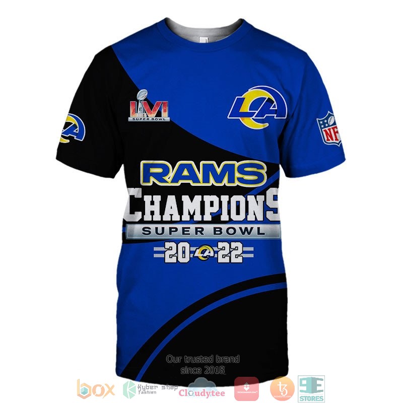 NEW Rams Super bowl full printed shirt, hoodie 45
