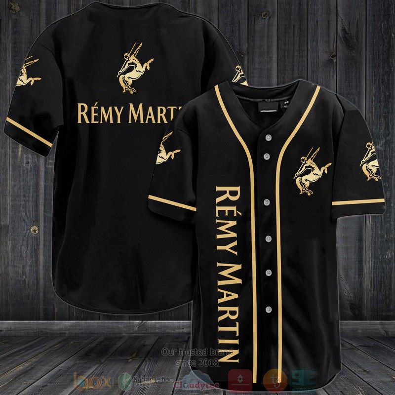 BEST Remy Martin black Baseball shirt 3