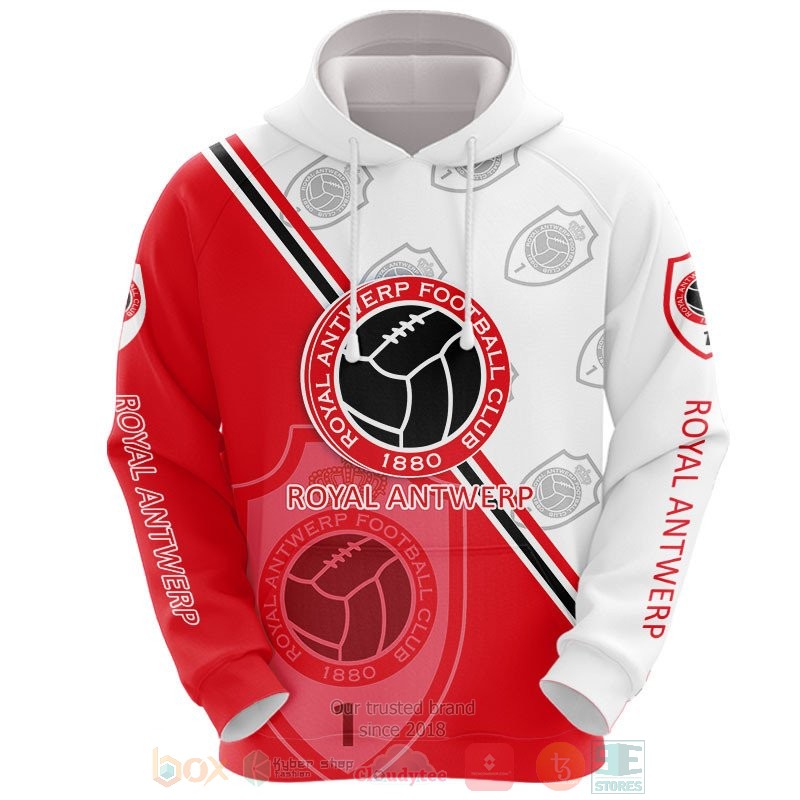BEST Royal Antwerp red white All Over Print 3D shirt, hoodie 49
