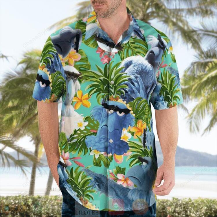 TOP Sam The Eagle The Muppet Tropical Shirt 4 TOP Sam The Eagle The Muppet Tropical Shirt - Image 4