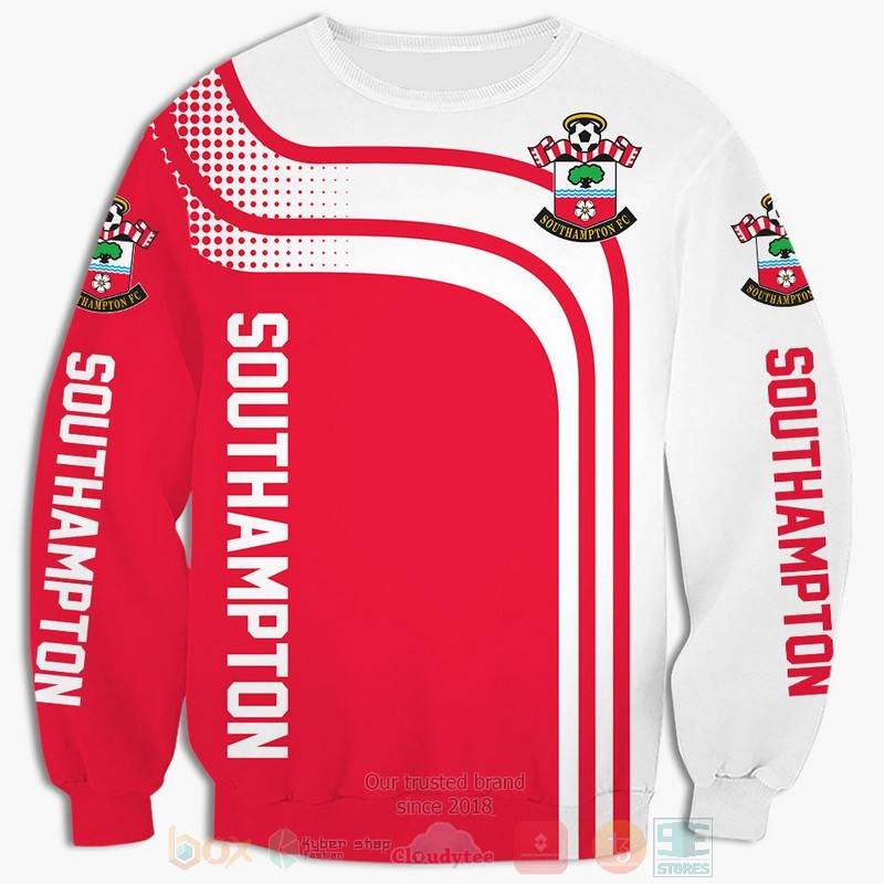 BEST Southampton red white All Over Print 3D shirt, hoodie 16 BEST Southampton red white All Over Print 3D shirt, hoodie - Image 16