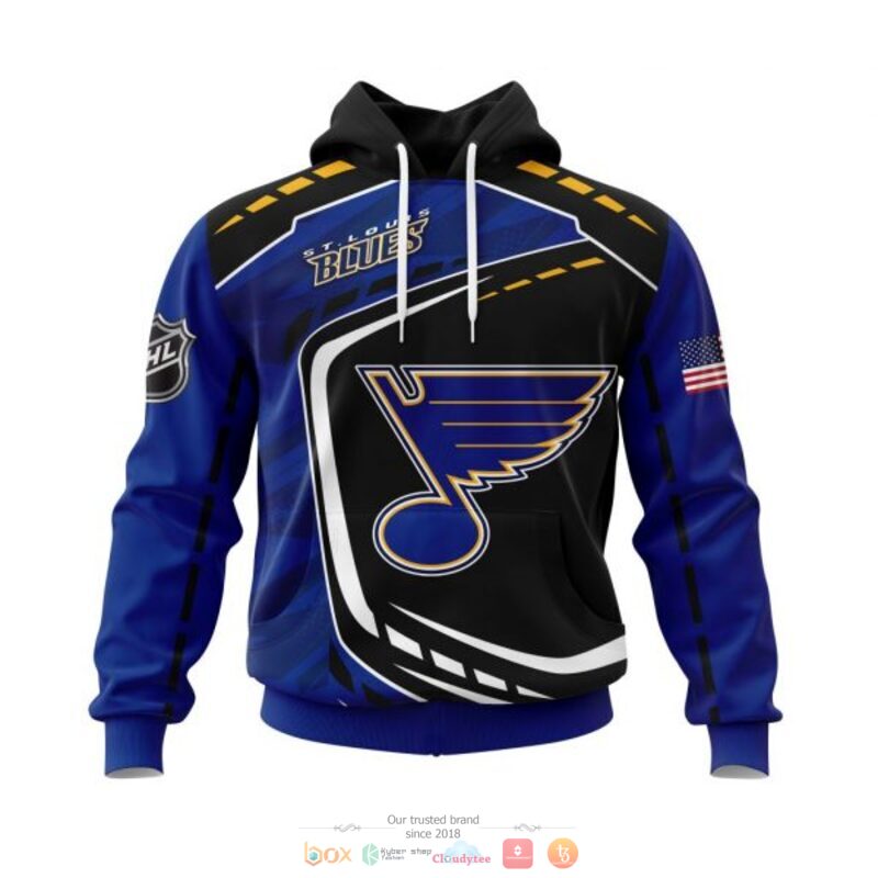 BEST St. Louis Blues black blue all over print 3D shirt, hoodie 19
