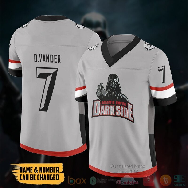 TOP Star Wars Darth Vader Personalized All Over Print Football Jersey 7
