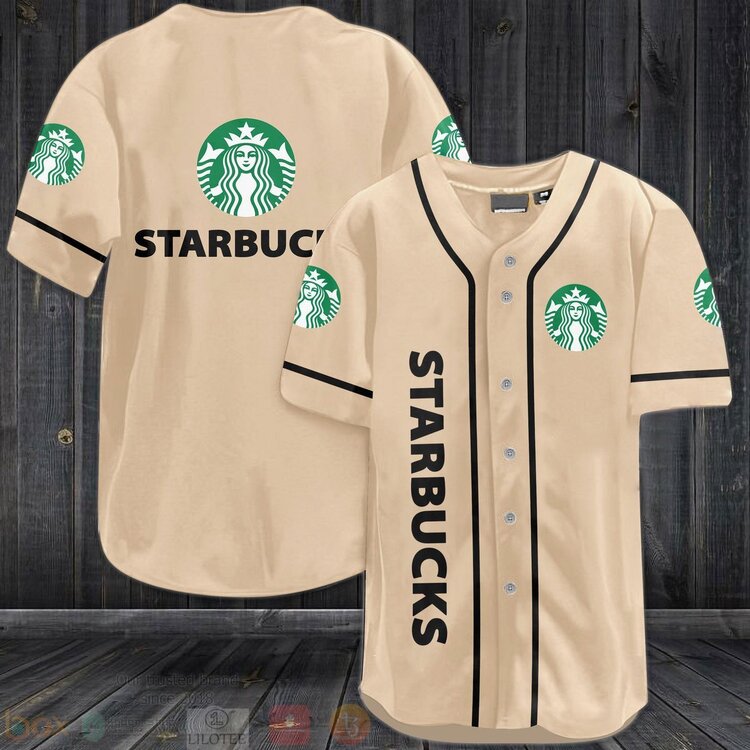 TOP Starbucks AOP Baseball Jersey 3