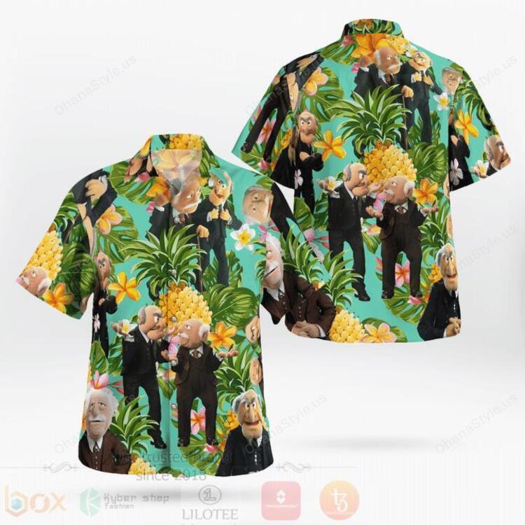 TOP Statler And Waldorf The Muppet Tropical Shirt 9