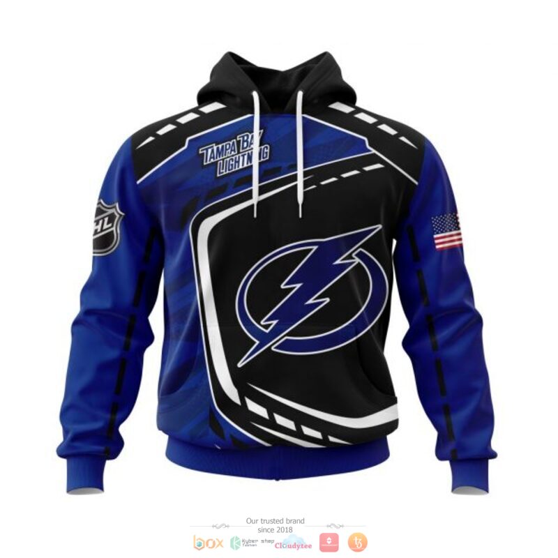 BEST Tampa Bay Lightning black blue all over print 3D shirt, hoodie 19