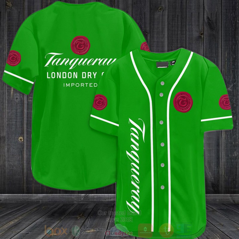 BEST Tanqueray London Dry Gin Imported Baseball shirt 2