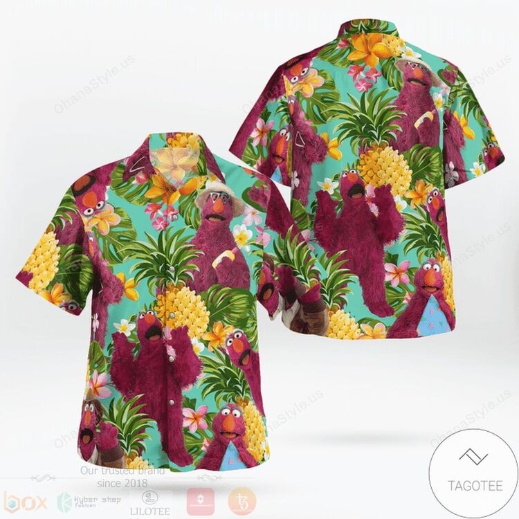 TOP Telly Monster The Muppet Tropical Shirt 9