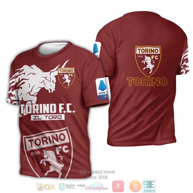 NEW Torino FC 1906 full printed shirt, hoodie 9