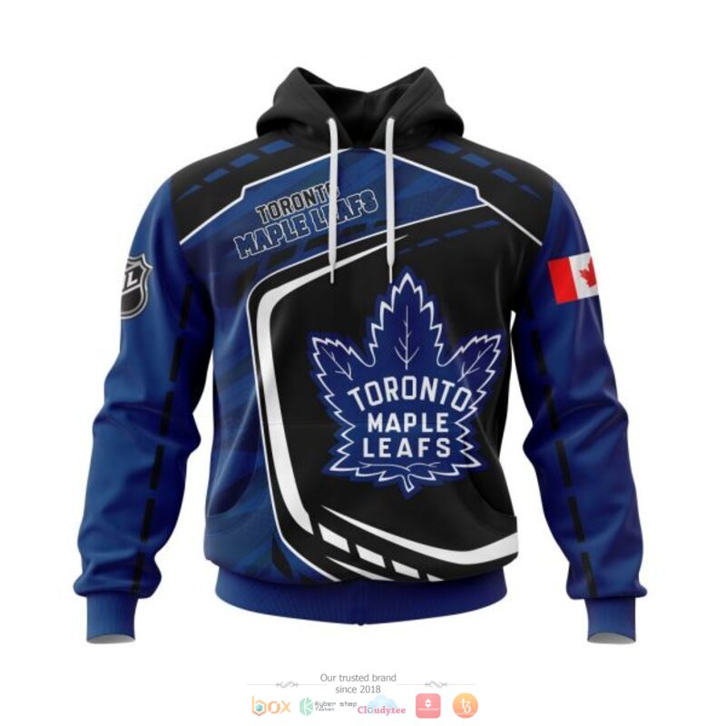 BEST Toronto Maple Leafs black blue all over print 3D shirt, hoodie 18
