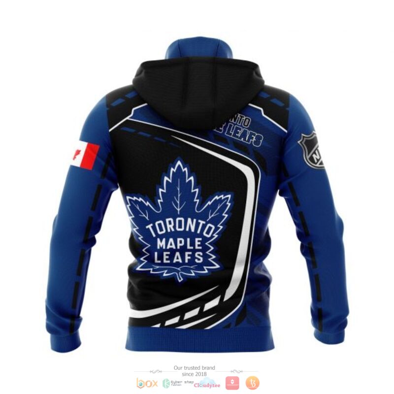 BEST Toronto Maple Leafs black blue all over print 3D shirt, hoodie - Image 5
