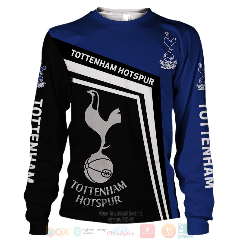 BEST Tottenham Hotspur black blue All Over Print 3D shirt, hoodie 4 BEST Tottenham Hotspur black blue All Over Print 3D shirt, hoodie - Image 4
